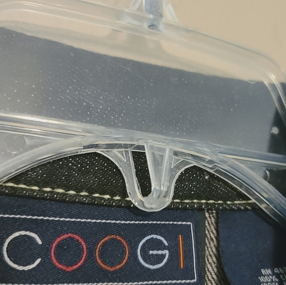 Coogi Australia | Youth Size Black Graphic Denim Jacket (Size 14/16) - Picture 2 of 15